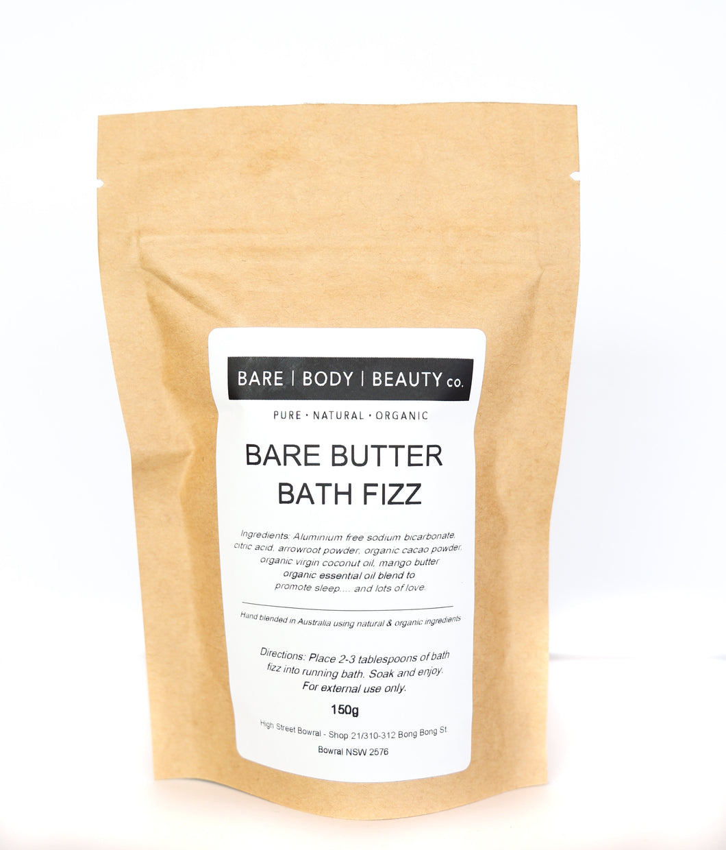 Bare Butter Bath Fizz