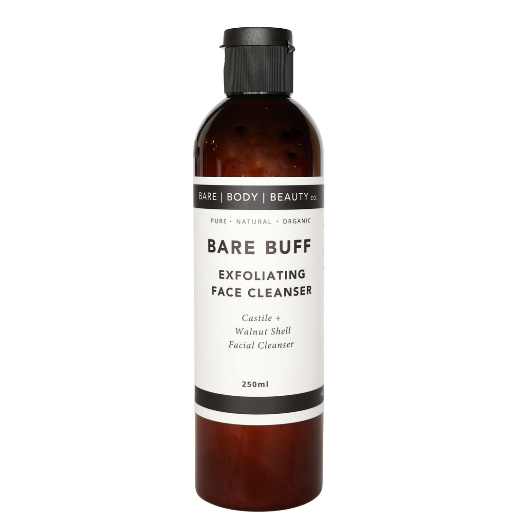 Bare Buff Castile + Walnut Shell Cream Cleanser