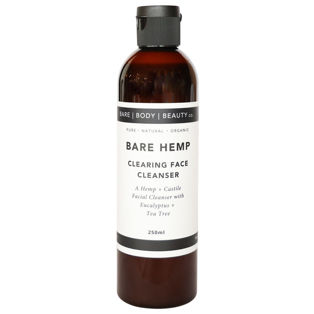 Bare Hemp Facial Cleanser