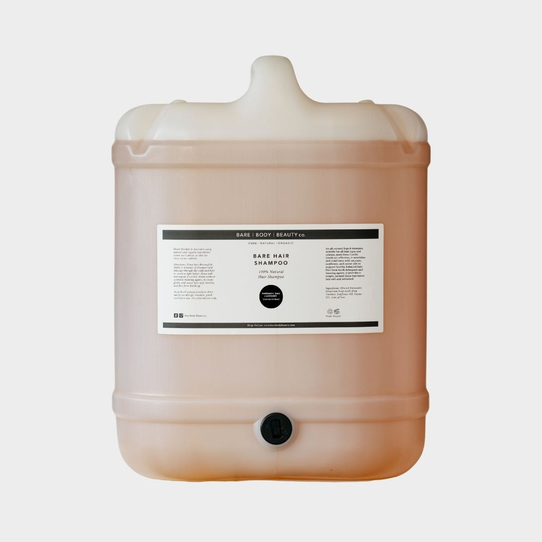 Bulk 100% Natural Hair Shampoo