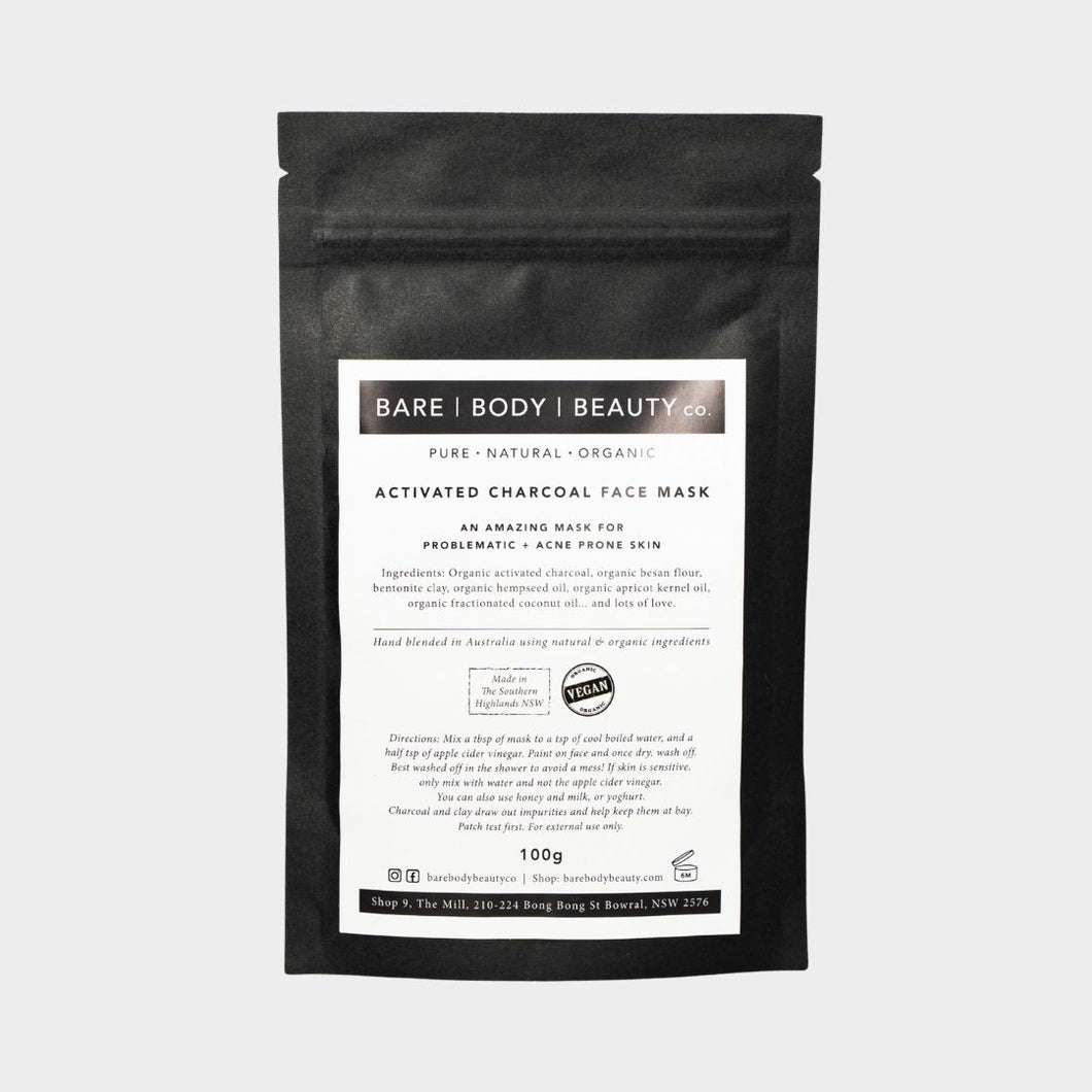 Activated Charcoal Face Mask