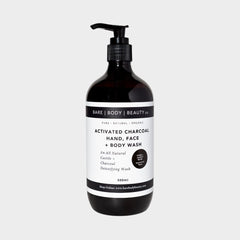 Activated Charcoal Hand, Face + Body Wash