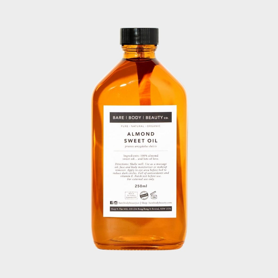 100% Pure Sweet Almond Oil 200ml
