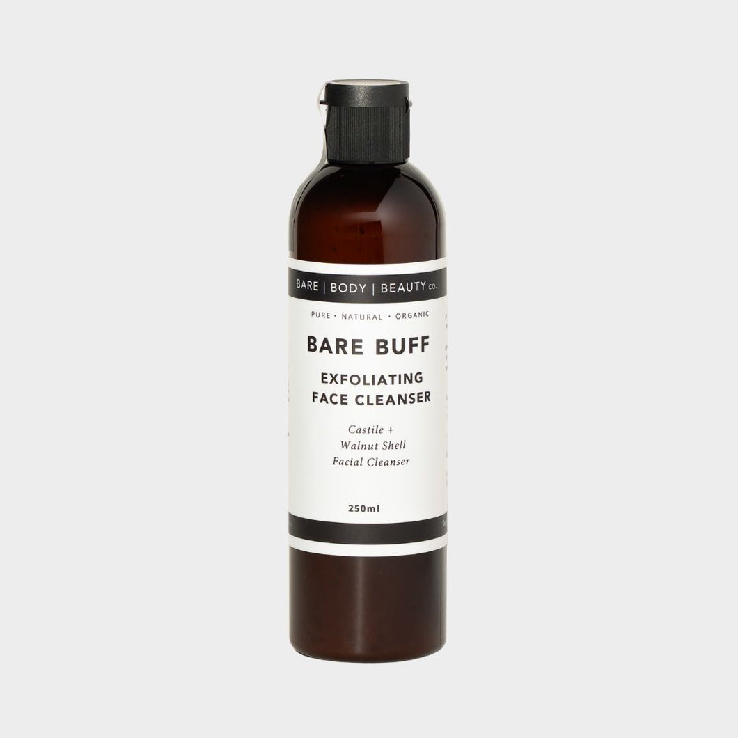 Bare Buff Castile + Walnut Shell Cream Cleanser
