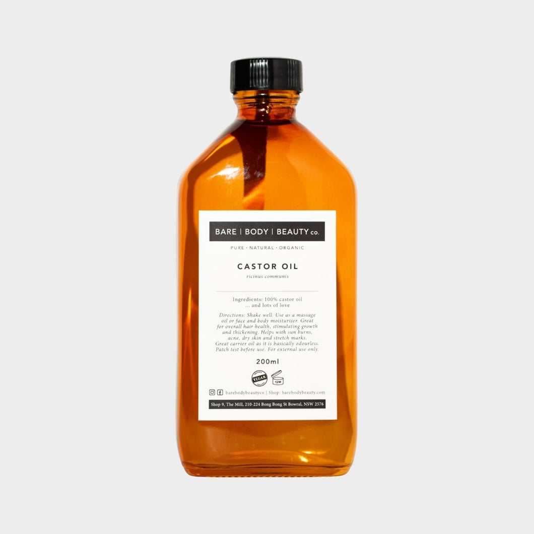 100% Pure Castor Oil 200ml