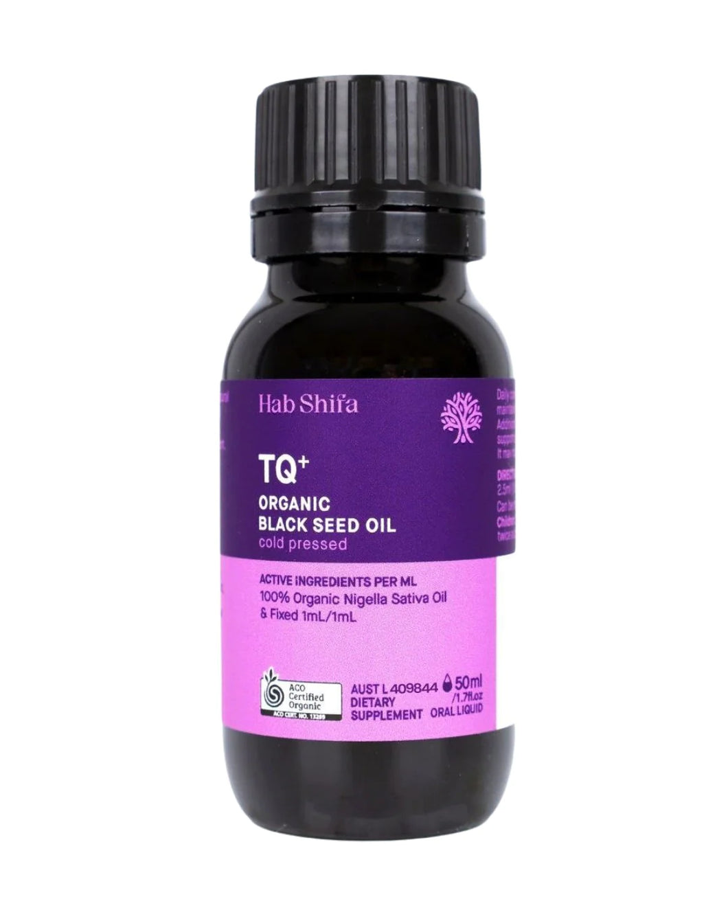 TQ+ Organic Black Seed Oil 50ml