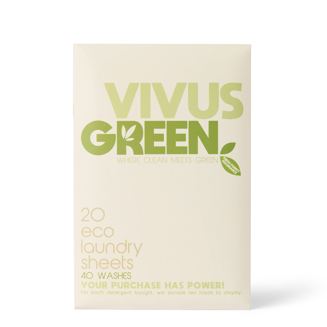Vivus Green Eco Laundry Sheets