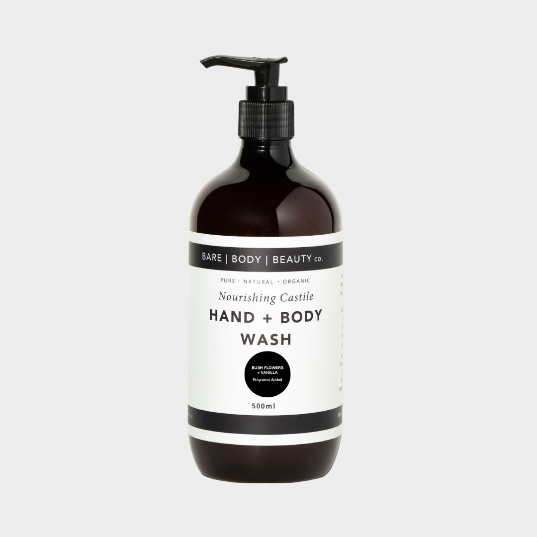 Hand + Body Wash  500ml Pump Bottle