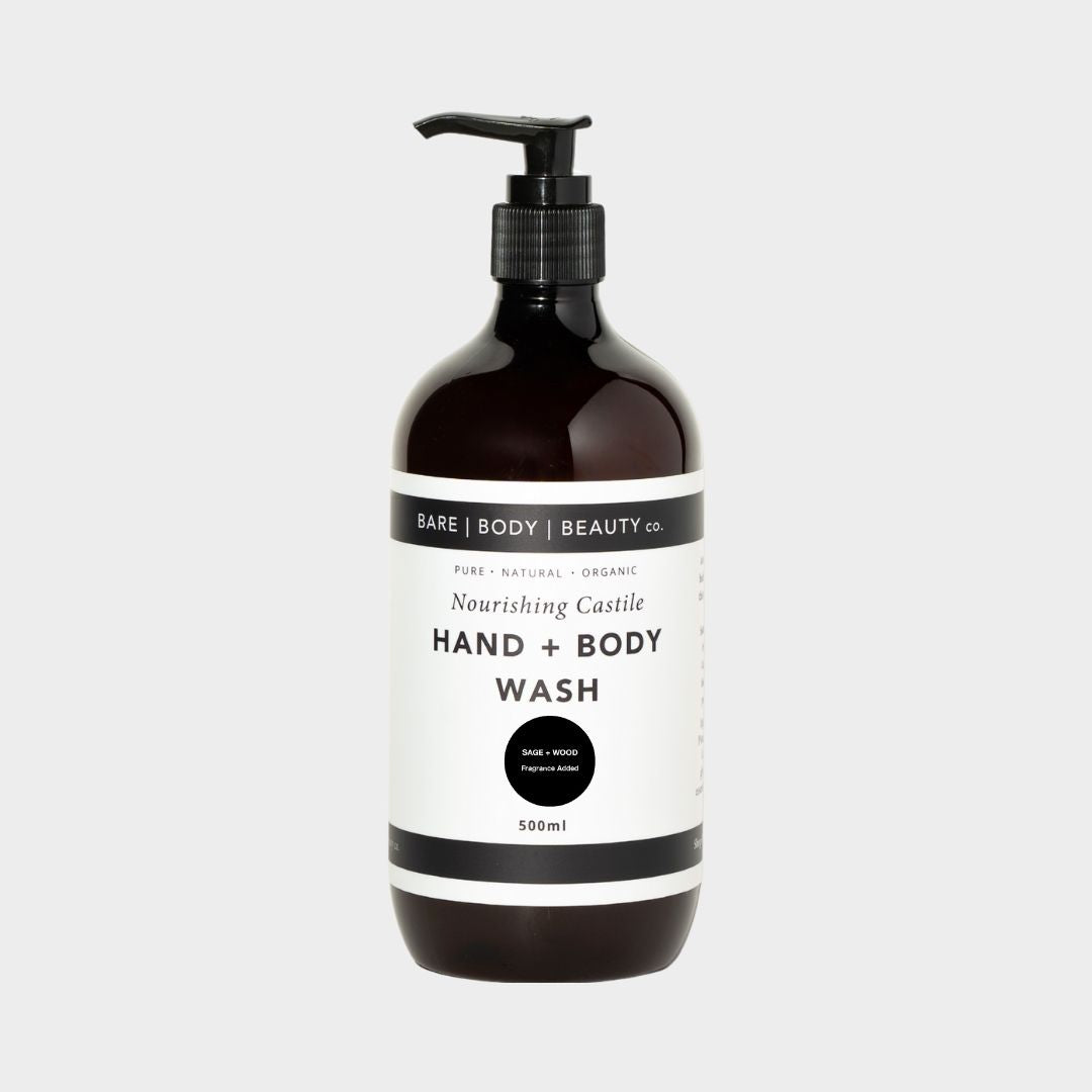 Hand + Body Wash  500ml Pump Bottle