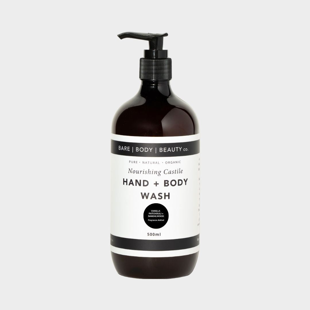 Hand + Body Wash  500ml Pump Bottle