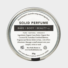 Solid Perfume Organic