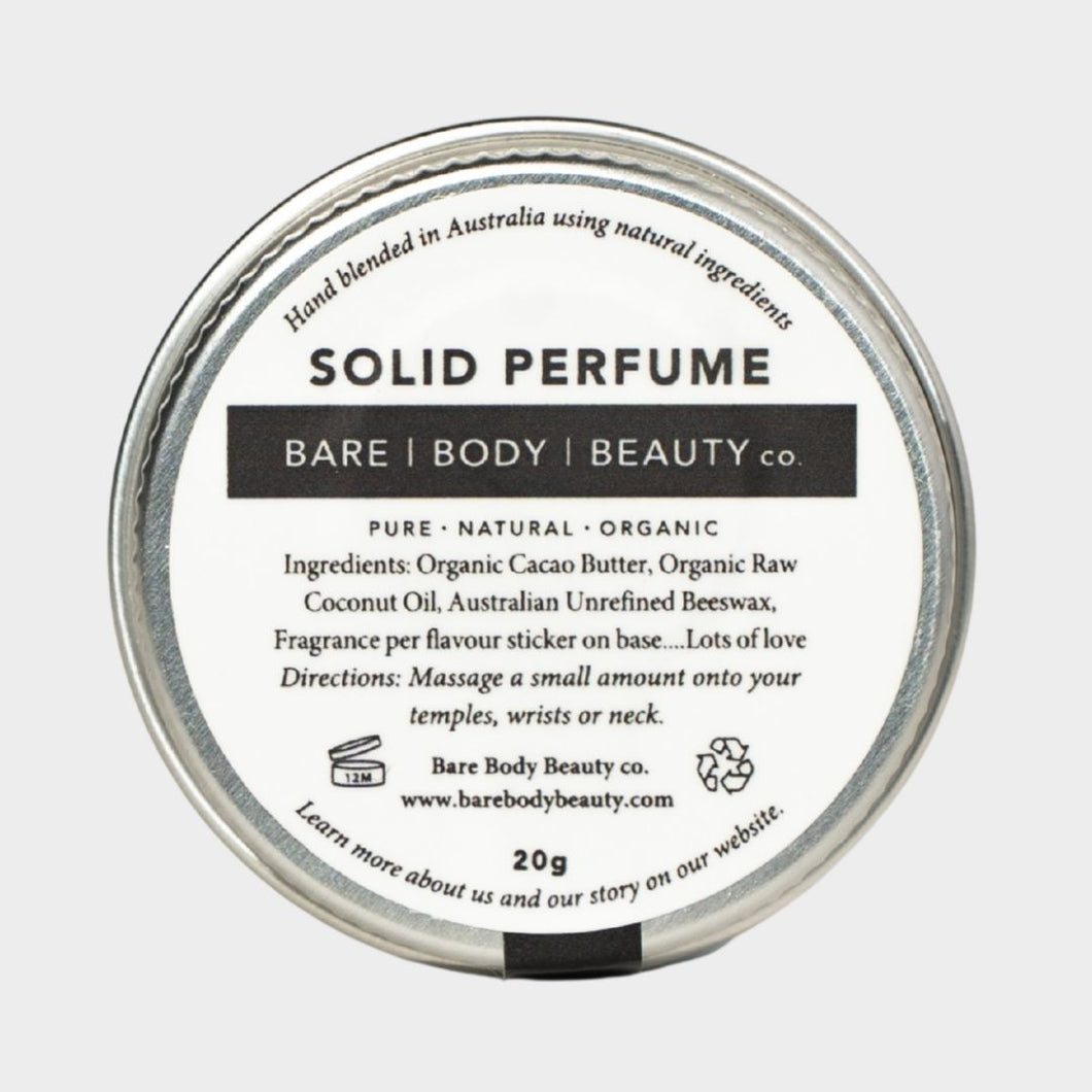 Solid Perfume Organic