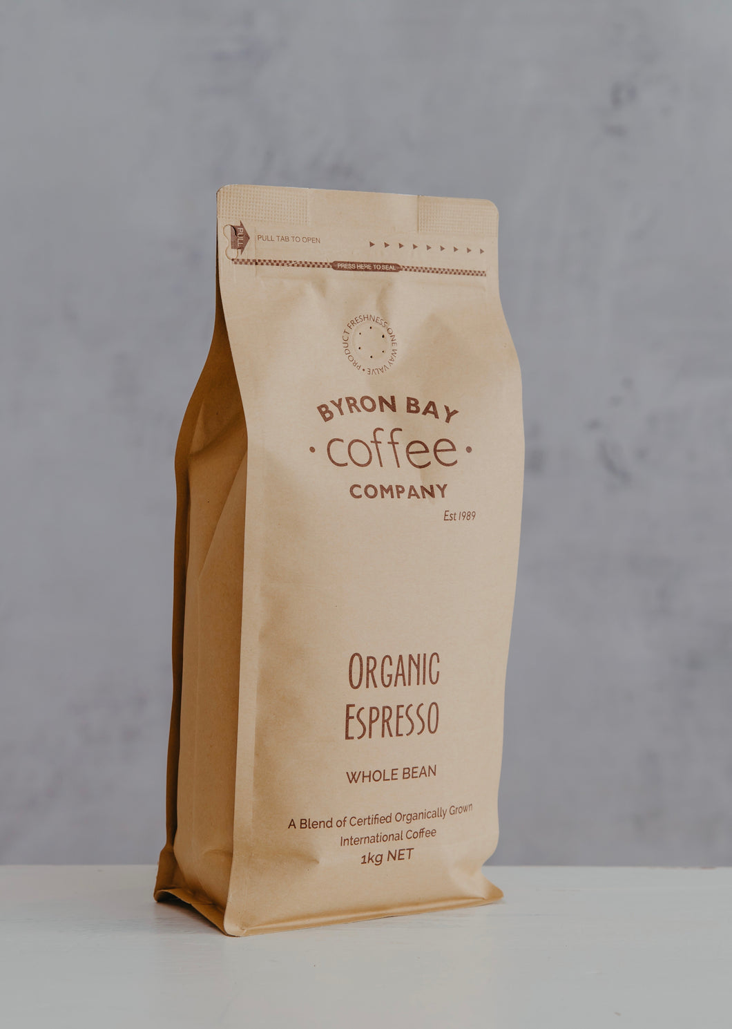 Byron Bay Organic Espresso Whole Beans 1kg