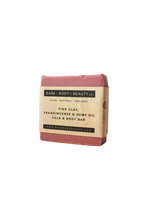 Load image into Gallery viewer, Pink Clay Frankincense &amp; Hemp Oil Face &amp; Body Bar
