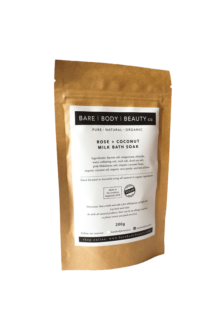 Rose + Coconut Milk Bath Soak