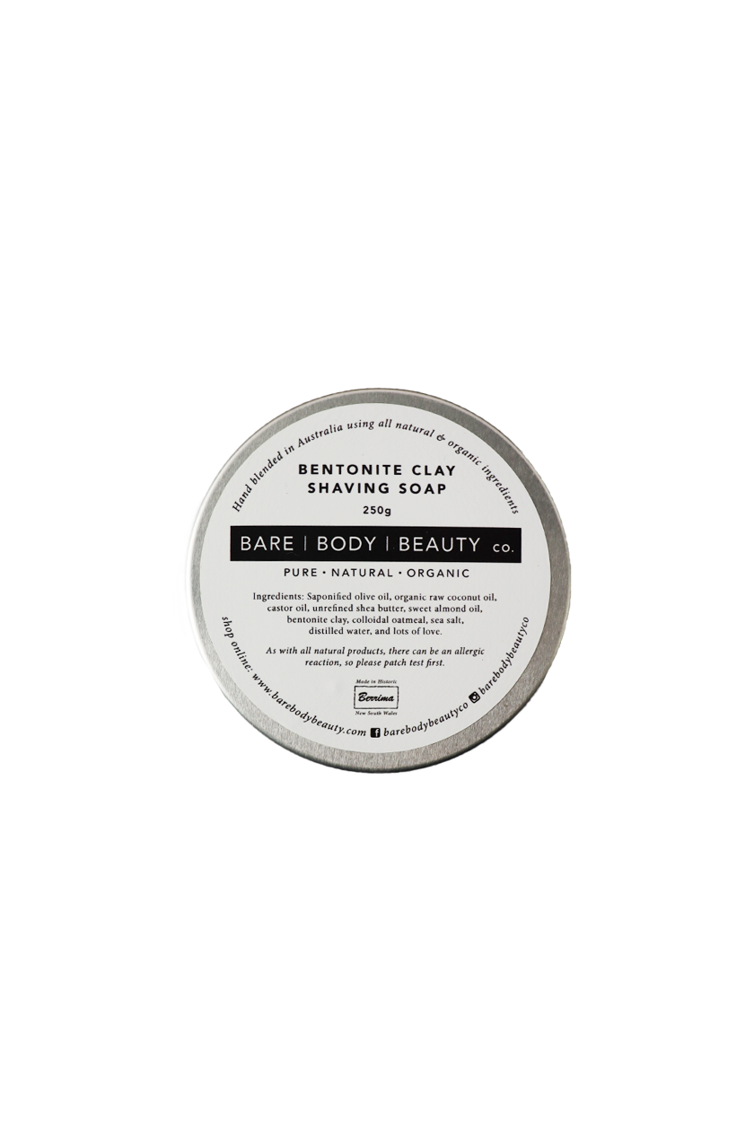 Bentonite Clay Shaving Soap